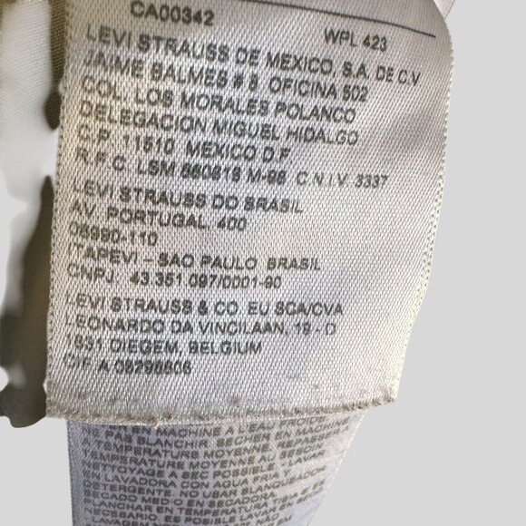 Levi Strauss & Co 525 Women's Perfect Waist Straight Leg Jeans Denim Size 14 - Picture 10 of 10